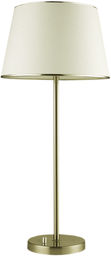 Candellux IBIS 41-01354 lampa stołowa abażur 1X40W E14 patyna 33cm