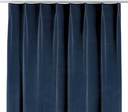 Zasłona na haczykach flex pojedynczych, granat, Christmas