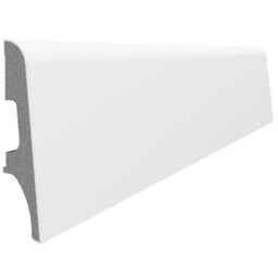 Listwa przypodłogowa ESPUMO 101 65 BIAŁA