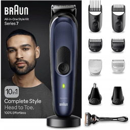Maszynka 10w1 Do Ciała Brody Włosów Trymer Bodygroomer Braun MGK7421