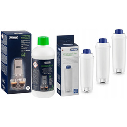 Zestaw Do Ekspresu Delonghi Odkamieniacz 3 Filtry Wody