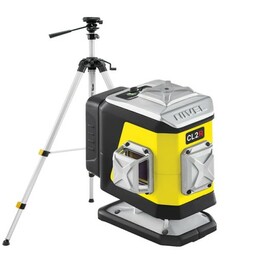 Zestaw Multilaser krzyżowy Nivel System CL2R poziomica + Statyw SJJ-M1 EX