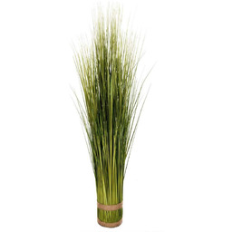 Atmosphera Sztuczne kwiaty do wazonu - trawa ozdobna z jutowym wiązaniem, 100 cm