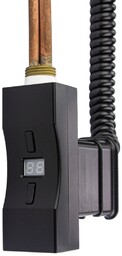 Grzałka elektryczna do grzejnika 300W czarna H+E VARIO TERM