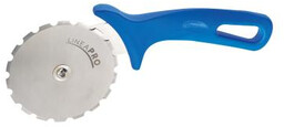 GI.METAL Radełko do pizzy, ostrze karbowane, śr. 10 cm AC-ROP7
