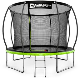 Trampolina ogrodowa 10ft (305cm) pumpkin - czarno-zielona z siatką wewnętrzną