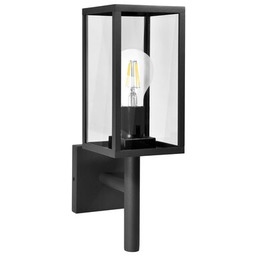 Kinkiet Polux Malmo 1 x E27 w górę czarny