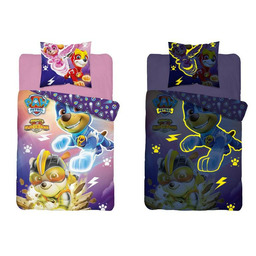 Detexpol Pościel świecąca w ciemności 160x200 Psi Patrol PP 12 DC Fluo