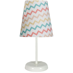 Candellux RIVER 41-63021 lampa stołowa abażur multikolor 1X40W E14 14cm