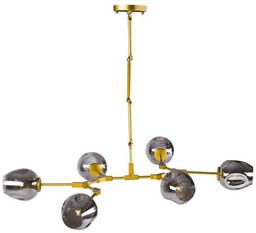 Lampa designerska wisząca MODERN ORCHID-6 złota ST-1232-6 - Step Into Design