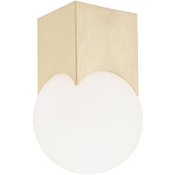 Plafon nowoczesny szklana kula AUSTIN 4712 złoty - Argon