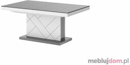 Ławostół MATERA MAX Hubertus Szaro-biały, Wysoki połysk, 70x120-170