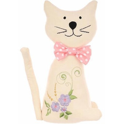SASKA GARDEN Kot wielkanocny 1052915 Biały 28 cm