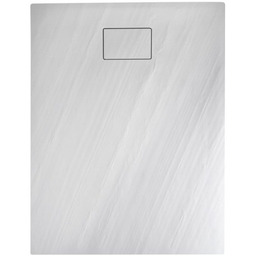 Brodzik prysznicowy 120x90x3,5cm kompozytowy biały mat kamień