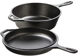 Garnek z patelnią żeliwne CAST LINE 24 cm / 3,5 l