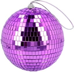 Boland - Błyszcząca kula dyskotekowa, średnica ok. 15 cm, Disco Fever, dekoracja wisząca, dekoracja na imprezę lub sylwestra