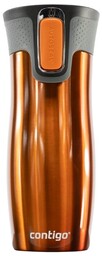Kubek termiczny Contigo West Loop 2.0 TANGERINE 470 ml - Pomarańczowy