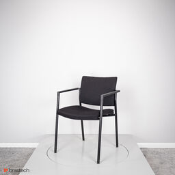 Krzesło biurowe na nogach czarne