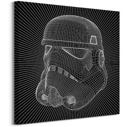 Star Wars Stormtrooper Wire - obraz na płótnie