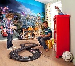 Komar Disney Pixar Cars World tapeta mural, winyl, wielokolorowa, 368 x 0,2 x 254 cm
