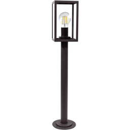 Lampa Polux Malmo 1 x E27 68cm stojąca czarna