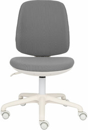 Fotel biurowy obrotowy Active White Szary, dla dziecka