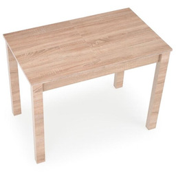 Stół rozkładany dąb sonoma mat 100 - 135 x 60 cm Gino