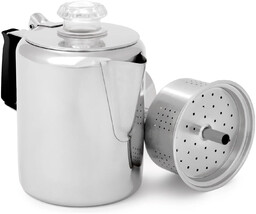 Czajnik do kawy GSI Outdoors Glacier Stainless Coffee Percolator - 3 cup