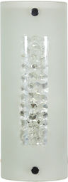 Candellux ABREGO 10-28600 plafon lampa sufitowa szklany klosz kryształki 1X60W E27 24cm