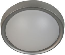 Candellux VATAN 13-11438 plafon lampa sufitowa szara 1X11W E27 30cm