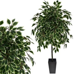 DRZEWKO SZTUCZNE BENJAMIN W DONICZCE 145 CM