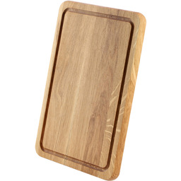 Prostokątna, dębowa deska do krojenia 30 x 20 cm