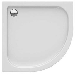 New Trendy Brodzik półokrągły R55 DOMIO 80x80x16 cm B-0349