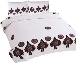 Matex Pościel bawełniana 160x200 parzenica biała kolorowa góralska R21 Ranforce