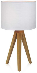 Lampa stołowa KULLEN Dąb/Biały 104625 - Markslojd