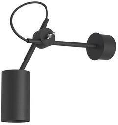 Czarny KINKIET Nowodvorski EYE BLACK S 21cm 6842