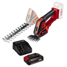EINHELL Nożyce do żywopłotu / trawy EINHELL GE-CG 18/100 Li-Solo akumulatorowe + Akumulator 4512097 2.5 Ah 18V + Ładowarka