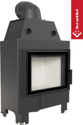 Kominek powietrzny stalowy KRATKI MBM 10 kW Ø 200