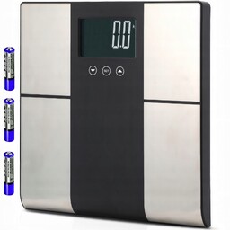 Waga łazienkowa analityczna z pomiarem tłuszczu wody mięśni Bmi Kcal LCD do
