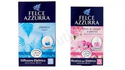 Zestaw Felce Azzurra Classico, Czereśnia - elektryczny odświeżacz powietrza + uzupełnienie