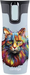 Kubek Termiczny Contigo West Loop 2.0 470Ml - Błękitny Mat - Kot