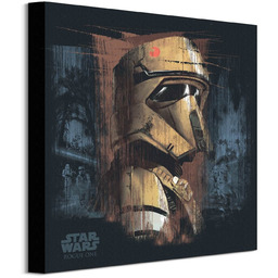 Star Wars Rogue One SCARIF Trooper Black - obraz na płótnie