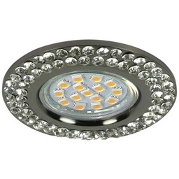 Candellux SOC-02 BK oprawa do wbudowania stropowa GU10 50W 230V okrągła odlew 9cm WM