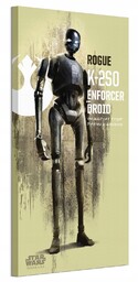 Obraz Star Wars Rogue One K-2SO Obrazy na płótnie 50x100 cm