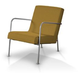 Pokrowiec na fotel Ikea PS, miodowy szenil, fotel Ikea PS, City