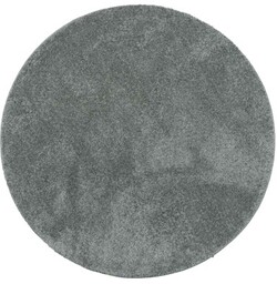 Dywan okrągły shaggy Forest szary