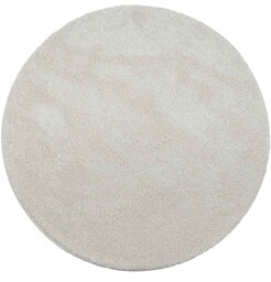 Dywan okrągły shaggy Forest ivory