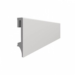 Listwa przypodłogowa ESPUMO 202 80 JASNOSZARA