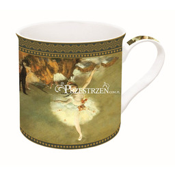 KUBEK PORCELANOWY - ART MASTERPIECE COLLECTION - DEGAS Baletnica 170 DEG1