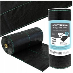 Najmocniejsza Agrotkanina Antychwastowa Mata 1,6x50m UV3% Agrowłóknina